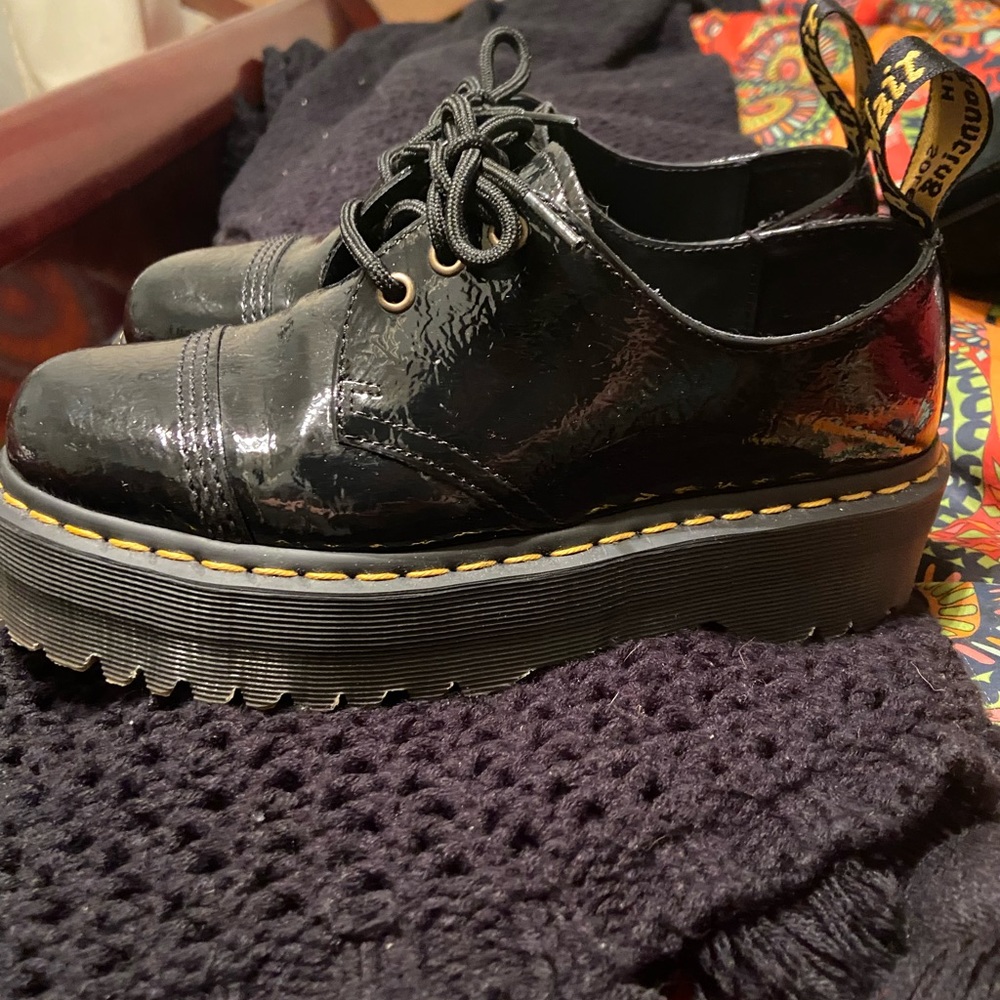 Dr. Martens Platform Oxfords